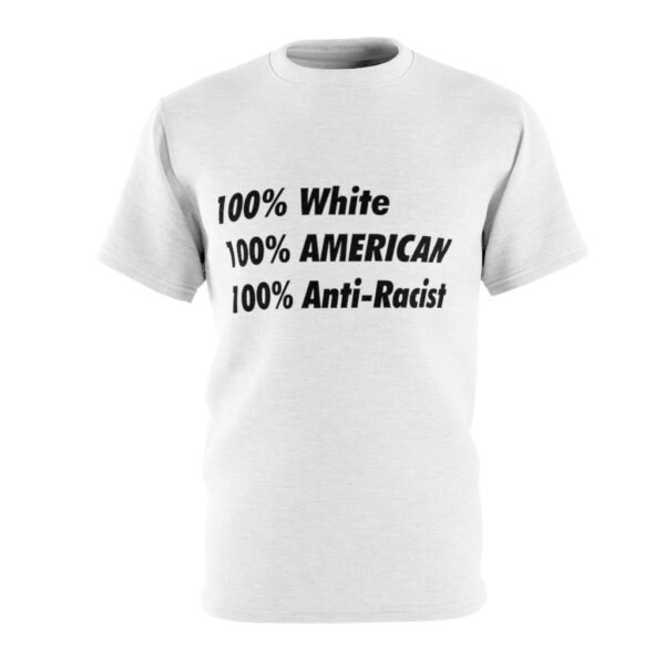 100 % White American