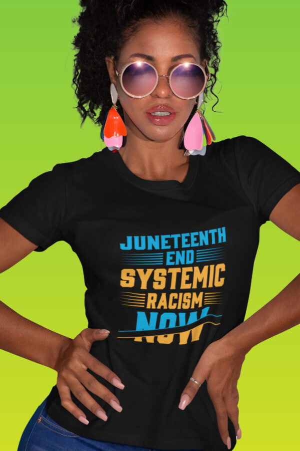 Quarantine Racism® Juneteenth Anti-Racism T Shirt