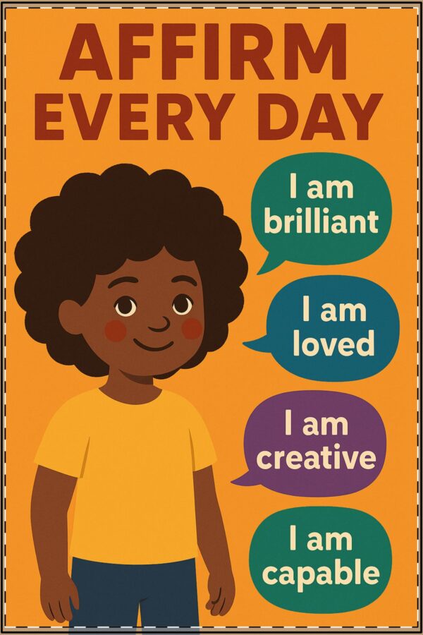 Affirm Everyday Female Poster (Classroom & Home Decor) - Image 4
