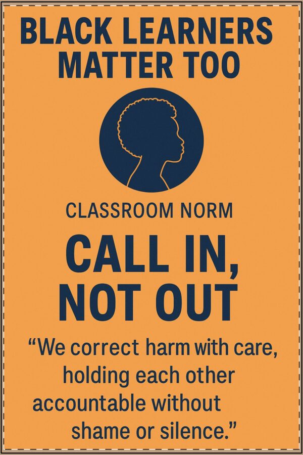 Call In, Call Out Poster (Classroom & Home Decor) - Image 2