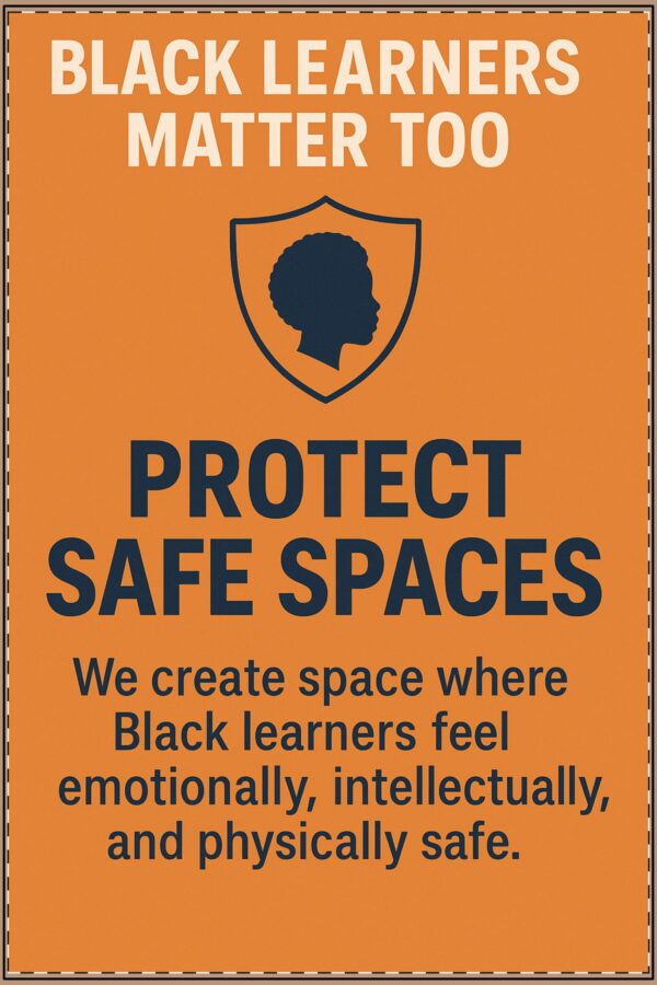 Protect Safe Spaces Poster (Classroom & Home Decor) Single Copy