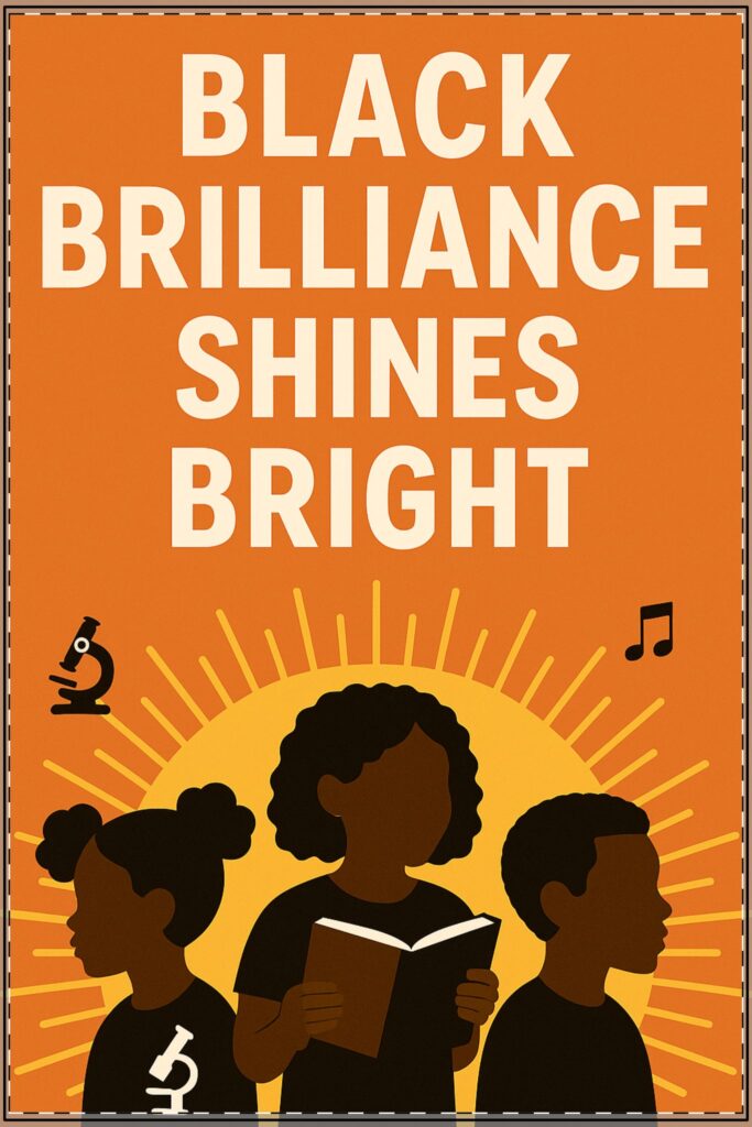 Black Brilliance Poster (Classroom & Home Decor)