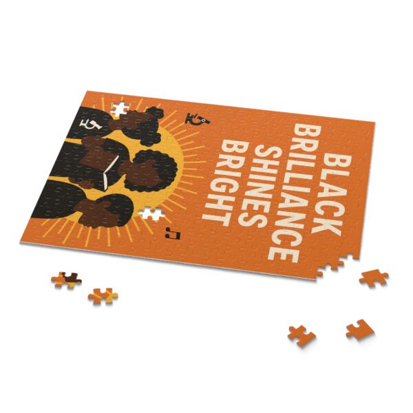 Black Learners Matter Too Black Brilliance Puzzle Design | 252 Piece Puzzle for Family Fun, Gift for Kids, Educational Activity - Image 2
