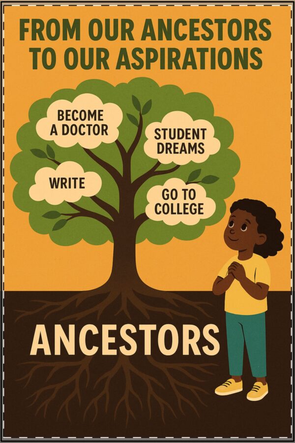 Ancestors Poster Highlighting Female (Classroom & Home Decor) - Image 4