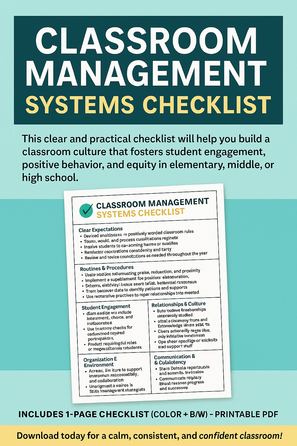 Classroom Management