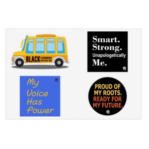 Middle School Empowerment Sticker Sheet Bundle, 10pcs