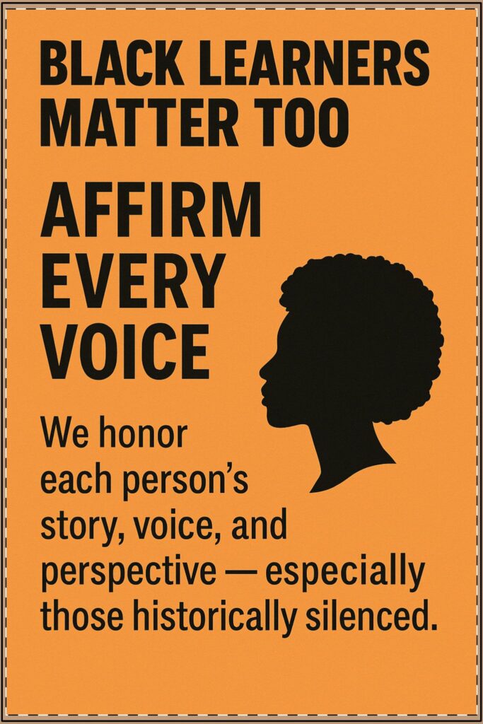 Affirm Every Voice Poster