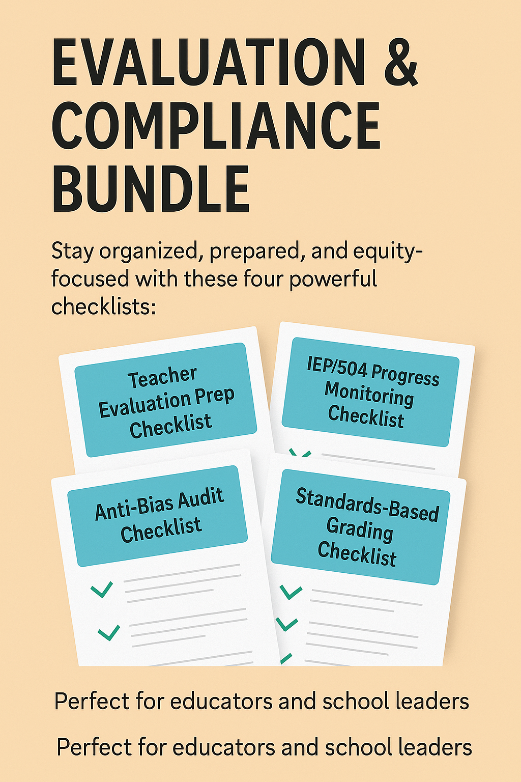 Evaluation & Compliance Bundle