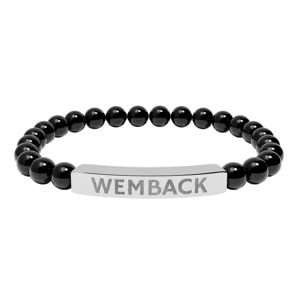 WEMBACK™ Engravable Natural Stone Bead Bracelet